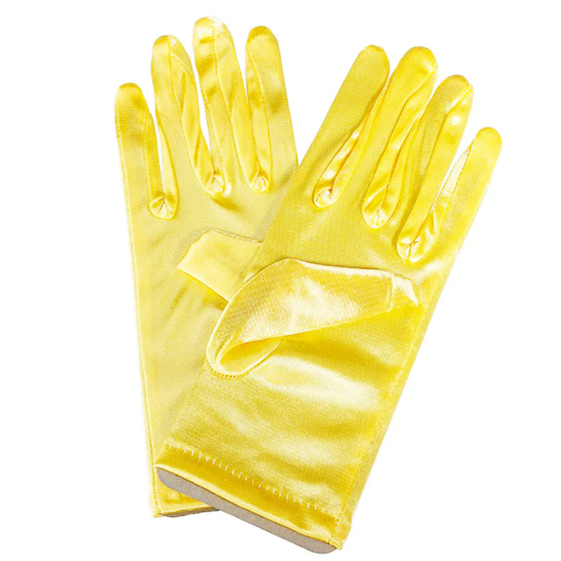 Bridal Wedding Gloves Short Satin Dress Gloves - Image 8