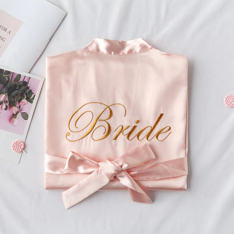 Bridesmaid Bridal Dressing Gown Night Gown - Image 13