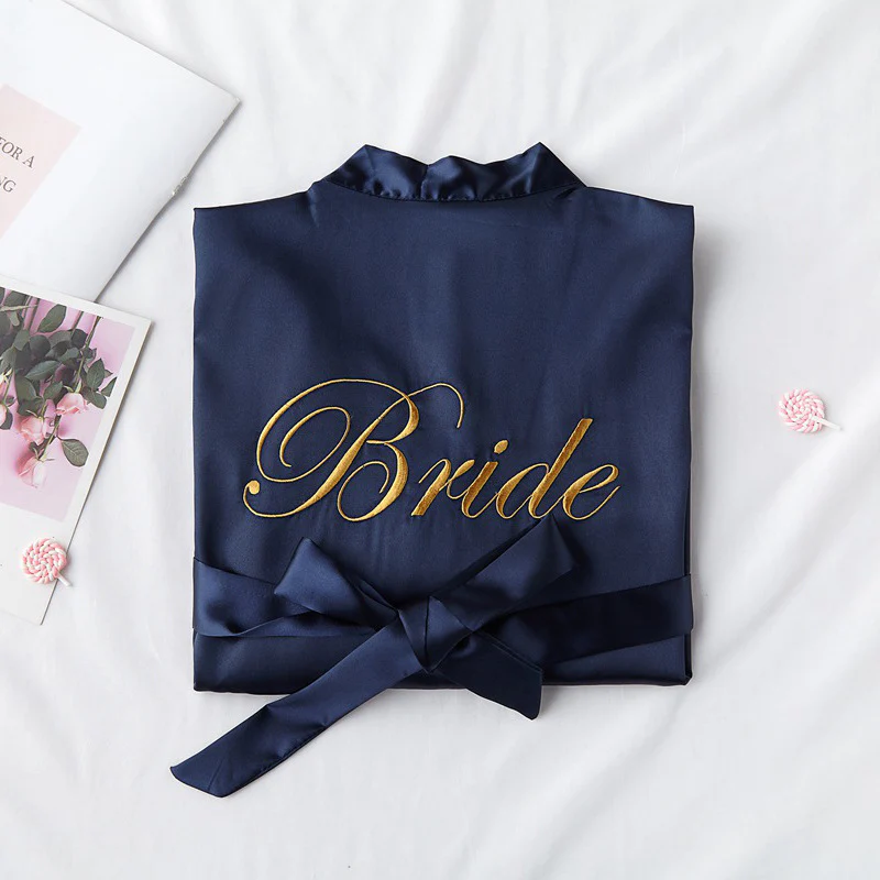 Bridesmaid Bridal Dressing Gown Night Gown - Image 15
