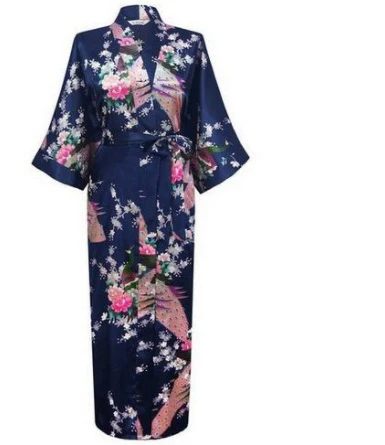 Satin Robes for Brides Wedding Robe Sleepwear Silk - Image 3